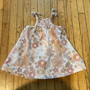 Little Co. By Lauren Conrad Retro Floral Smocked Dress 3 Months